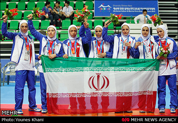 Iranian women athletes on peaks of success, more than ever