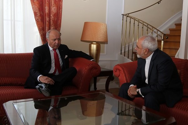 Zarif Meets Fabius, Voronkov, Kerry, Mogherini