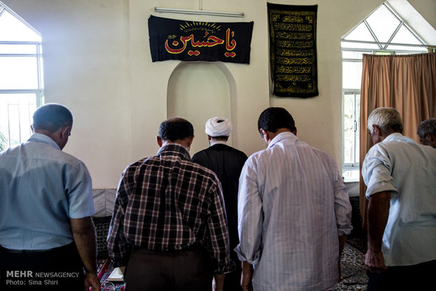 حجت الاسلام محرمعلي شيخ حسيني - مبلغ مذهبی در روستای خشكبيجار گيلان