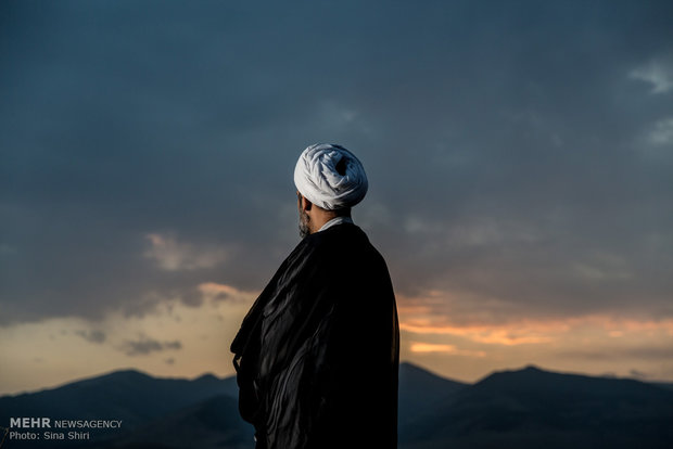 حجت الاسلام محرمعلي شيخ حسيني - مبلغ مذهبی در روستای خشكبيجار گيلان