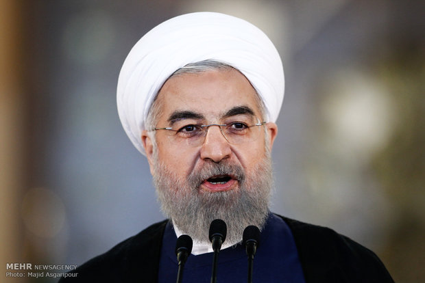 كلمة رئيس الجمهورية الاسلامية الايرانية عقب التوقيع على الاتفاق النووي