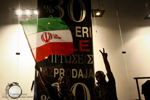 جشن و سرور مردم تهران از توافق هسته ای