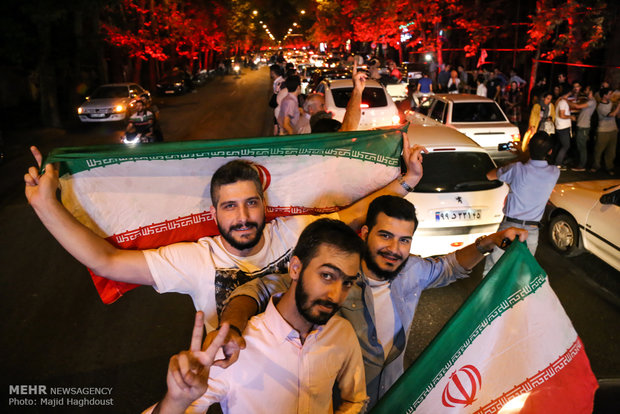 Iran celebrates nuclear achievement/Tehran