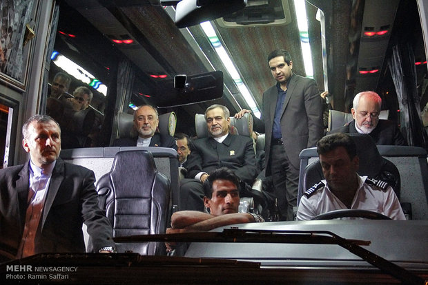 ورود تیم مذاکره کننده هسته ای به مشهد 