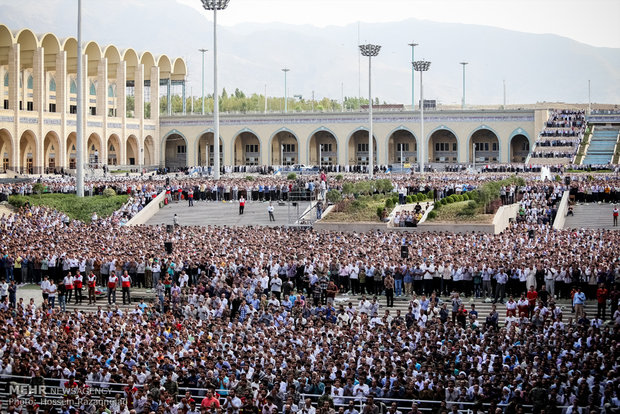 Eid al-Fitr Prayers led by Ayat. Khamenei in Tehran