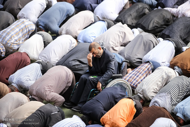 Eid al-Fitr Prayers led by Ayat. Khamenei in Tehran