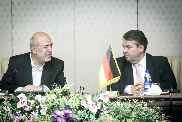 Iran’s energy minister, German deputy chancellor meet