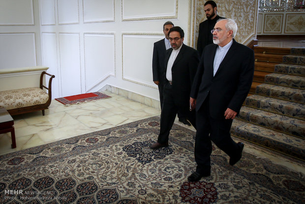 Zarif meets UN envoy, Swiss FM secretary