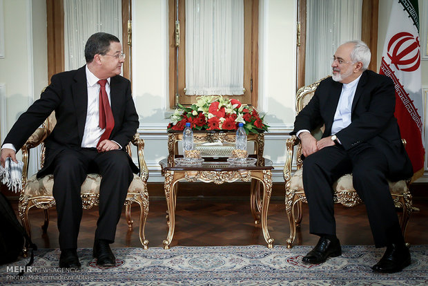 Zarif meets Swiss FM secretary