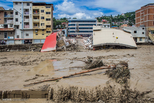 خسارت سیلاب در سوادکوه