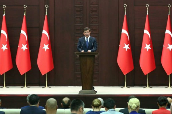 اولین جلسه کابینه دولت موقت ترکیه تشکیل می شود