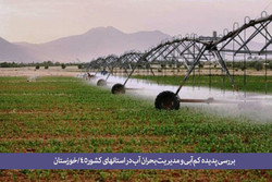 جهاد کشاورزی جدیتی برای گسترش آبیاری نوین در خوزستان ندارد