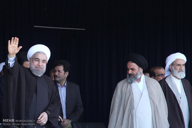 Iran’s Kurdistan welcomes President Ruohani 
