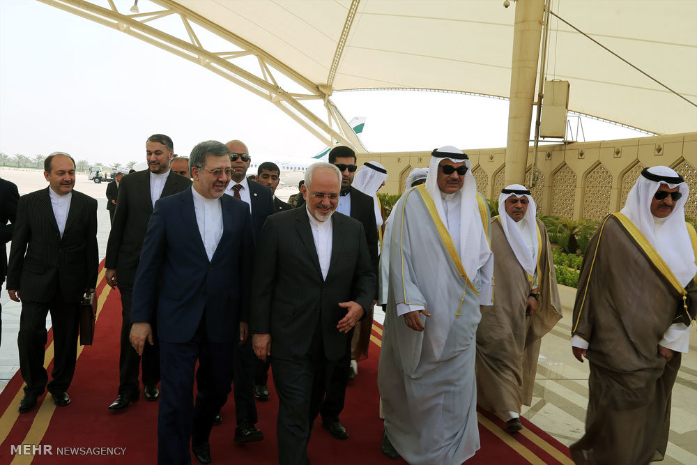 زيارة وزير الخارجية محمد جواد ظريف للكويت