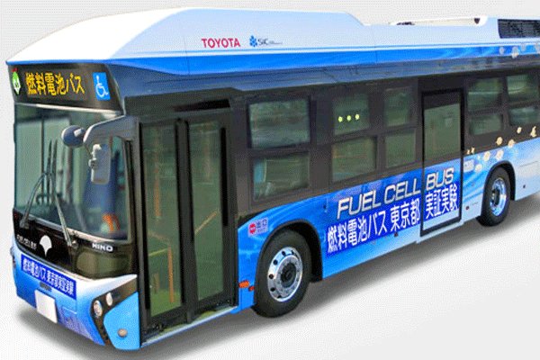 ساخت اتوبوس برقی-هیدروژنی در ژاپن