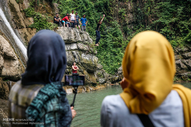 Shirabad waterfall