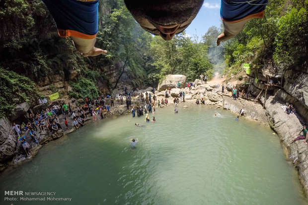 Shirabad waterfall