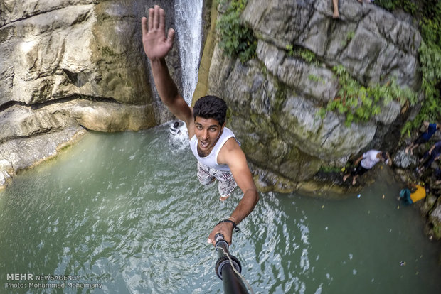 Shirabad waterfall