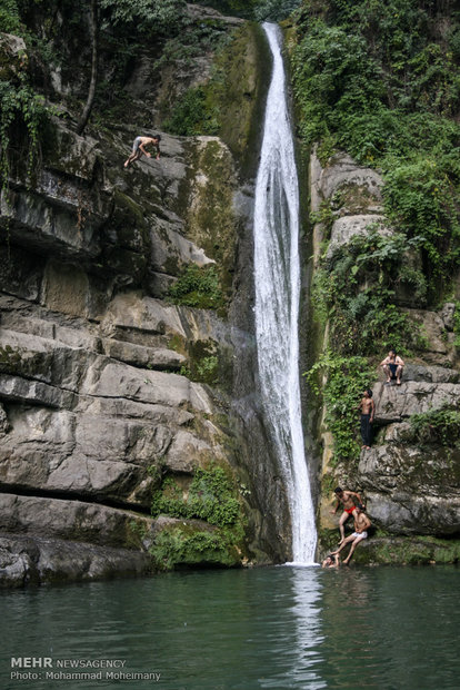 Shirabad waterfall