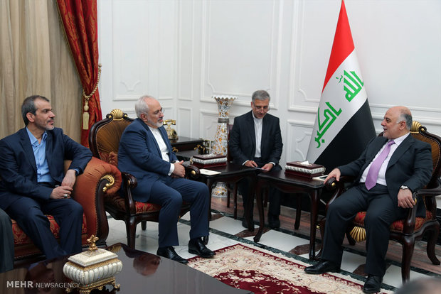 Zarif confers with Iraqi officials 