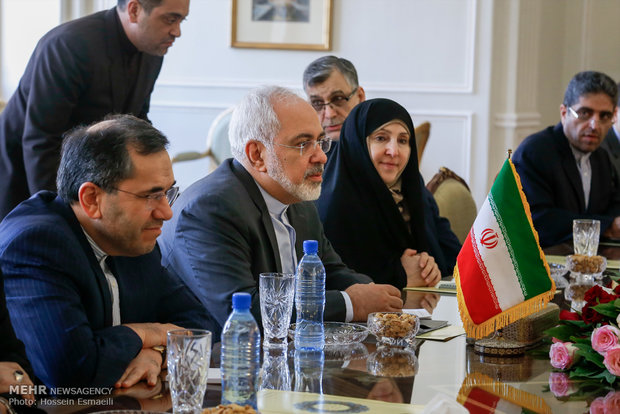 دیدار وزیران امورخارجه ایران و فرانسه