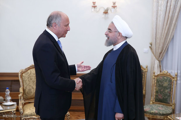 Fabius invites President Rouhani to France