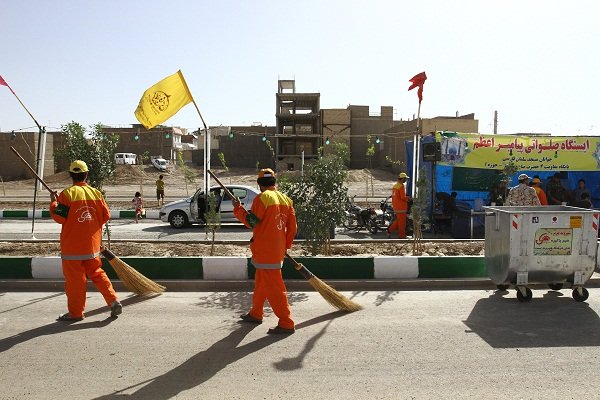 ۲ هزار نیروی انسانی خدمات شهری در مرزهای ایران خدمت‌رسانی می‌کنند