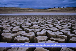 کم آبی و خشکسالی آذربایجان غربی ادامه دارد/لزوم مدیریت منابع آبی