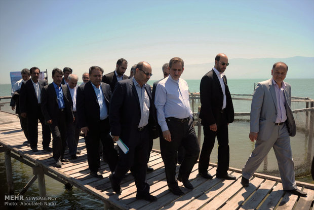 سفر اسحاق جهانگیری معاون اول رییس جمهور و معصومه ابتکار رییس سازمان حفاظت محیط زیست به استان گلستان