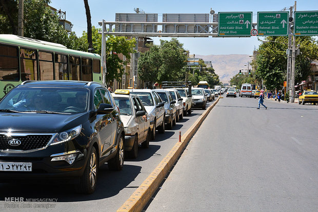 ترافیک نیمه سنگین در مرزن آباد - کرج/ اعلام محدودیت‌های تردد