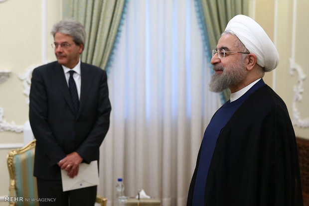 Iran’s president, Italian FM meet