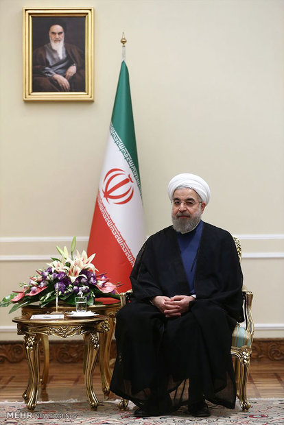 Iran’s president, Italian FM meet