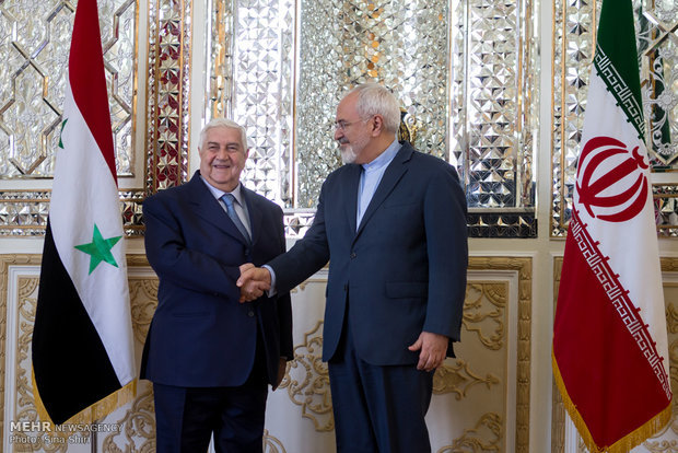 FM Zarif holds phone talk with Syrian counterpart