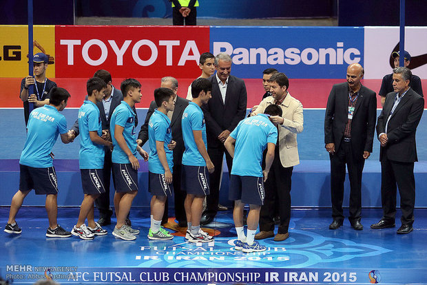 Futsal championship final in frames