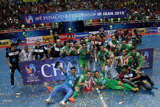 Futsal championship final in frames