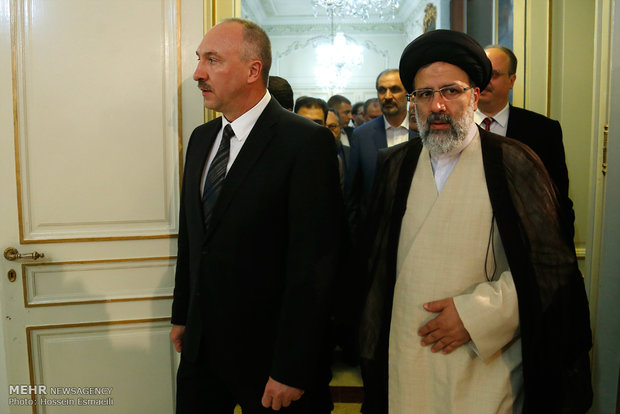 Iran judiciary chief meets Belarus Prosecutor General
