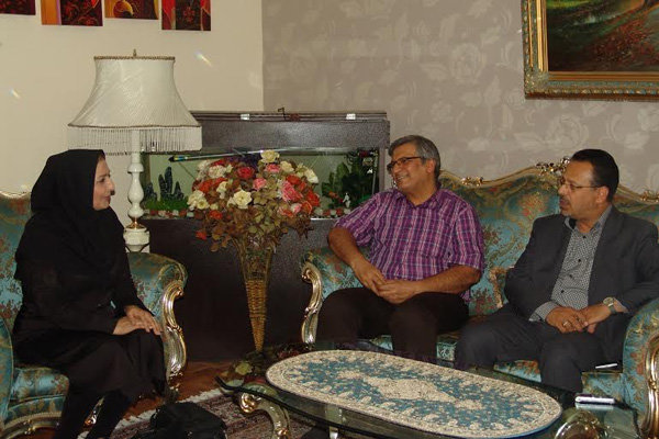 کارگردان «مزار شریف» به دیدار خانواده شهید صارمی رفت