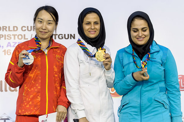 Two Rio berths for Iranian shooters in Azerbaijan