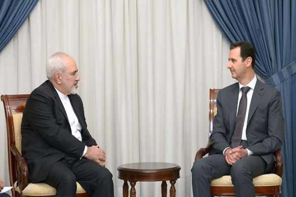 بشار الاسد يشيد بجهود ايران لوقف الحرب على سورية