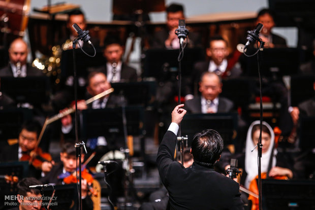 Iran, China orchestras joint performance