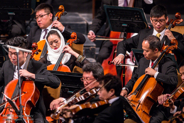 Iran, China orchestras joint performance