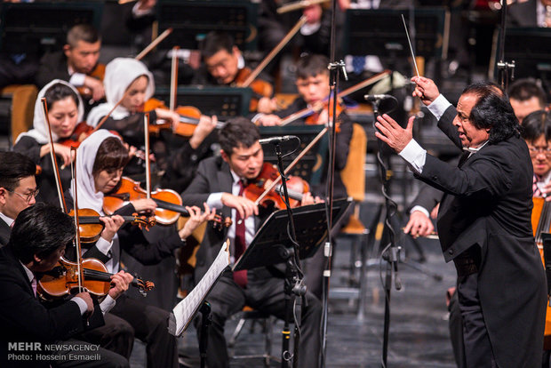 Iran, China orchestras joint performance