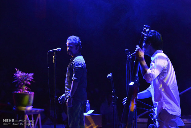 کنسرت گروه پالت در شیراز