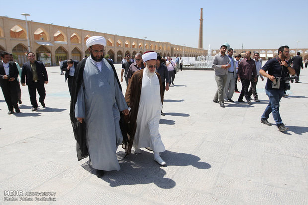 سفر اعضاء شرکت کننده در اجلاس مجمع عمومی اتحادیه رادیو و تلویزیون‌های اسلامی به اصفهان