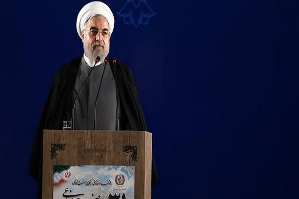 Rouhani stresses defense power for peace