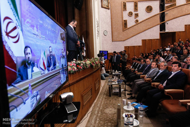 Iran launches satellite hub