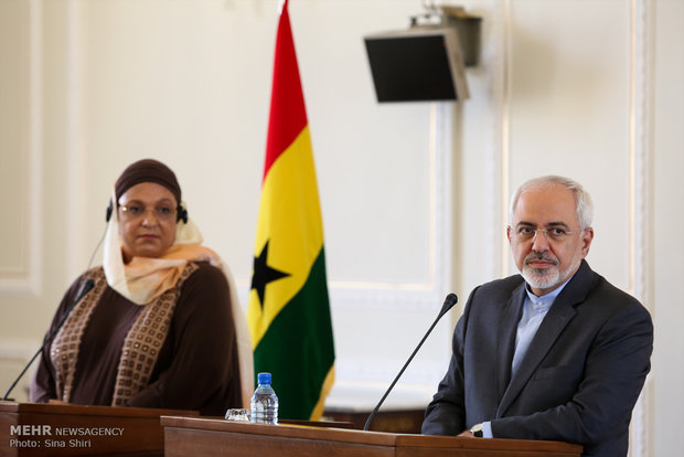 Iran, Ghana FMs hold meeting