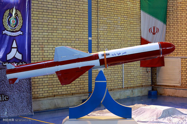 ايران تباشر انتاج صاروخ كروز مضاد للأهداف البحرية يطلق من الجو