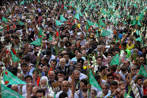 İmam Rıza'nın (a.s) veladet yıldönümü merasimleri