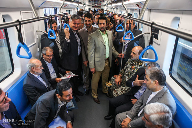 Tebriz metrosunun açılışı